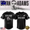 Bryan Adams Roll With The Punches Tour 2026 2027 Signed Graphic Baseball Jersey, Music Fan Baseball Jersey