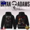 Bryan Adams Roll With The Punches Tour 2026 2027 Signed Hoodie, Viral 3D Music Tee