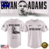 Bryan Adams Roll With The Punches Tour 2026 27 Limited Edition Signature Baseball Jersey, Music Fan Baseball Jersey