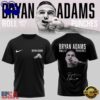 Bryan Adams Roll With The Punches Tour 2026 27 Limited Edition Signature T Shirt, Viral 3D Music Tee