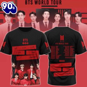 BTS WORLD TOUR 2026 Limited Edition Tshirt