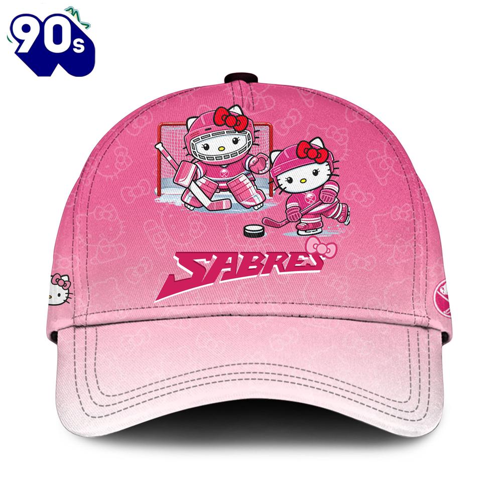BUF Sabres Special Hello Kitty Limited Edition Cap BUF Sabres Special Hello Kitty Limited Edition Cap