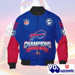 Buffalo Bills 2025 Super Bowl LIX Champions Normal Hoodie