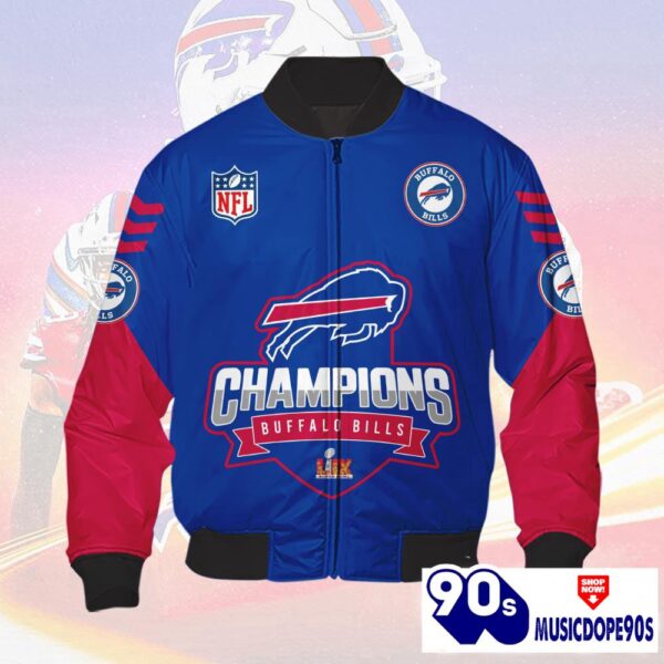 Buffalo Bills 2025 Super Bowl LIX Champions Normal Hoodie