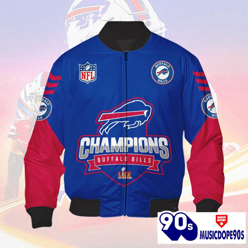 Buffalo Bills 2025 Super Bowl LIX Champions Normal Hoodie Buffalo Bills 2025 Super Bowl LIX Champions Normal Hoodie
