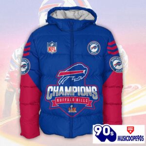 Buffalo Bills 2025 Super Bowl LIX Champions Normal Hoodie