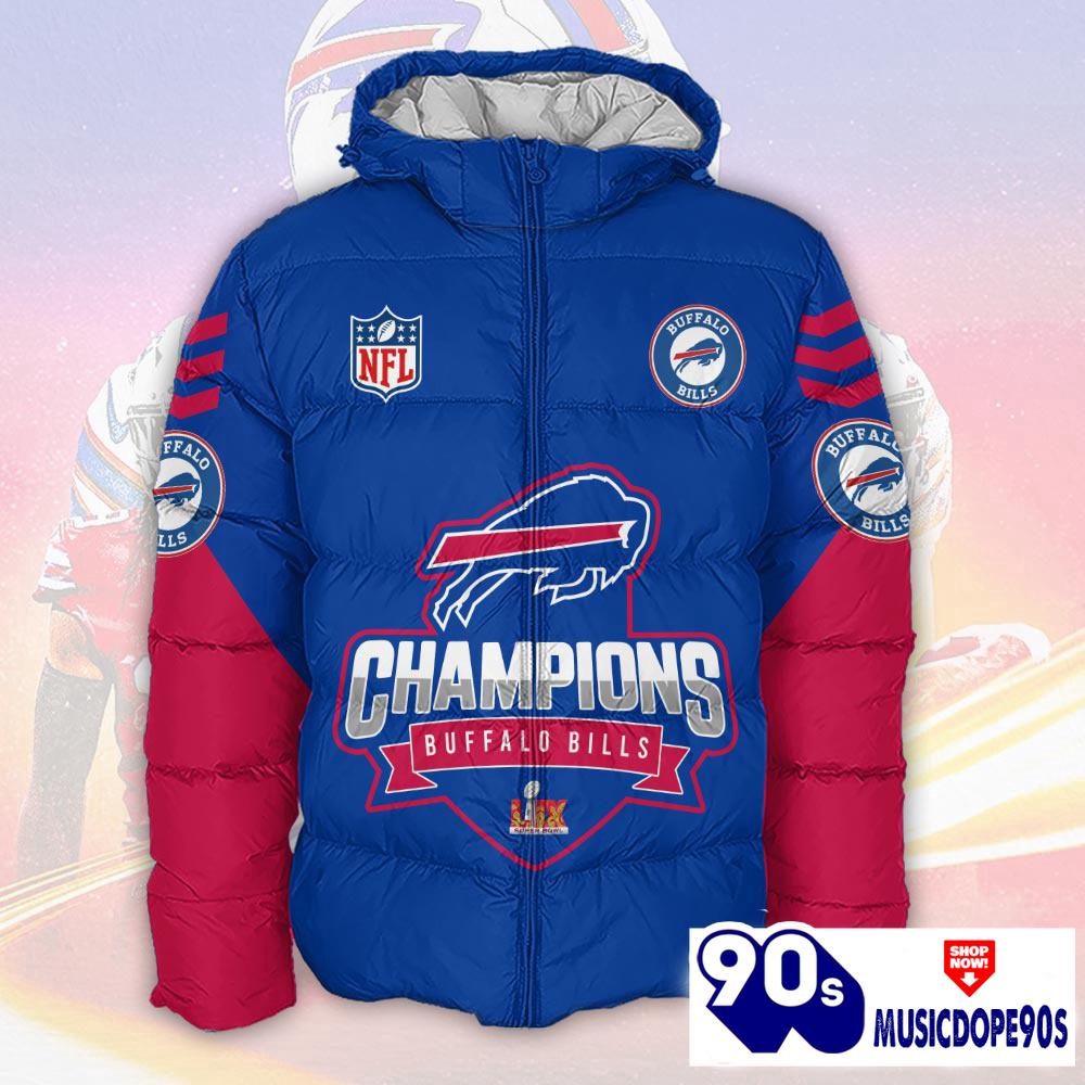Buffalo Bills 2025 Super Bowl LIX Champions Normal Hoodie Buffalo Bills 2025 Super Bowl LIX Champions Normal Hoodie