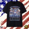 Buffalo Bills 66th Anniversary 1960 2026 Signatures Football T Shirt , Viral 2D Graphic Tee
