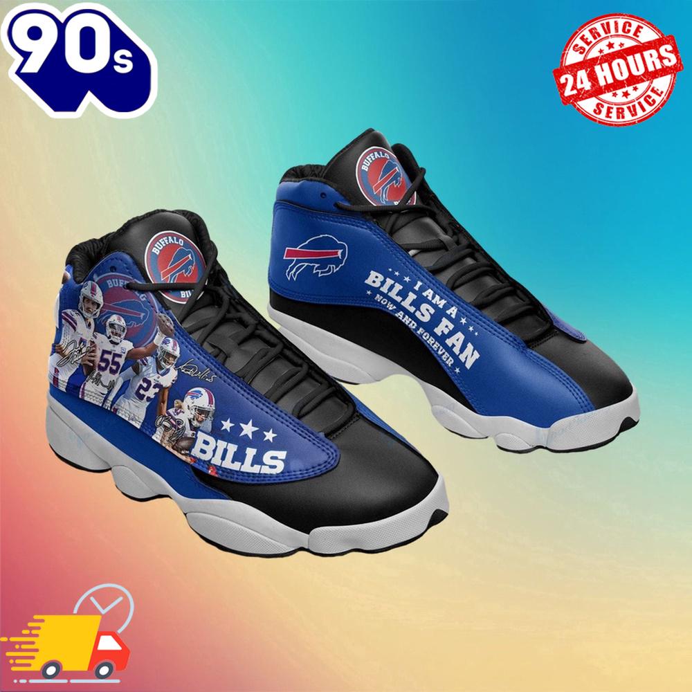 Buffalo Bills Air Jordan 13 Sneakers V1 Buffalo Bills Air Jordan 13 Sneakers V1