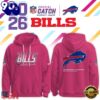 Buffalo Bills Crucial Catch 2026 Pink Limited Edition Hoodie Shirt, Sport Trend 3D Shirt