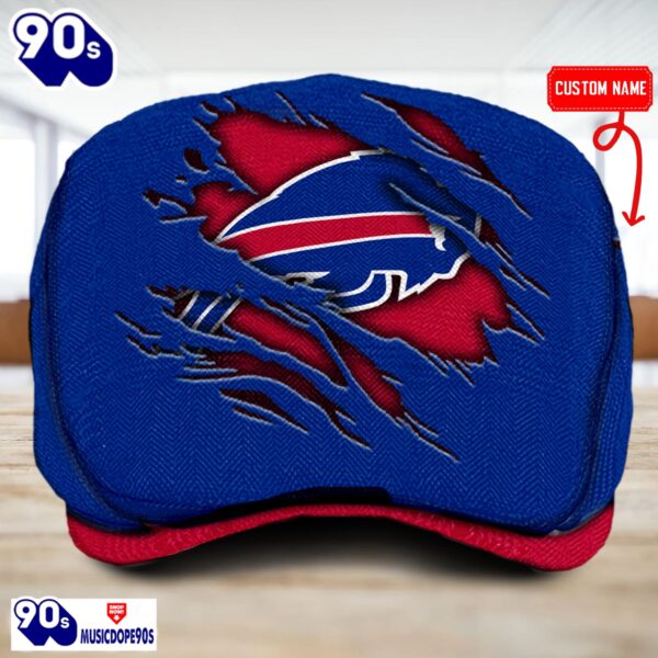Buffalo Bills NFL Basic Design Personalized Jeff Cap