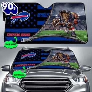 Buffalo Bills NFL Car Sun Shade