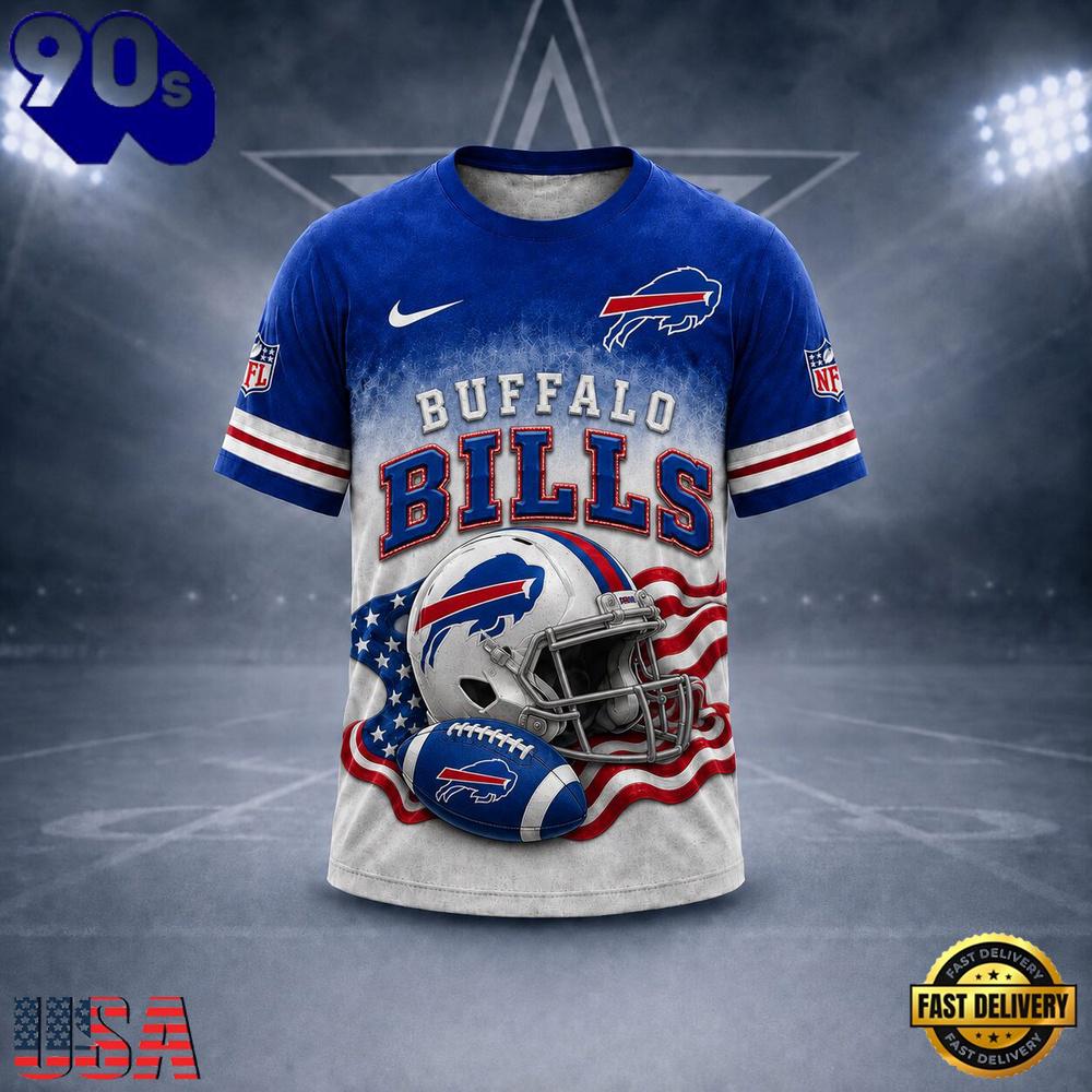 Buffalo Bills NFL New 2026 Version All Over Print T Shirt Buffalo Bills NFL New 2026 Version All Over Print T Shirt