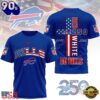 Buffalo Bills NFL God America 250 Years 2026 Unisex T-Shirt