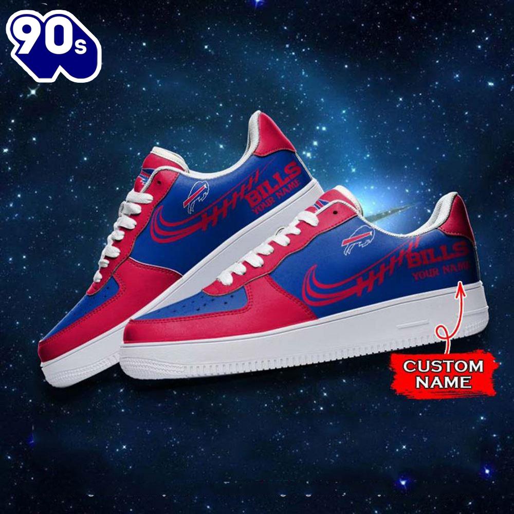 Buffalo Bills NFL Personalized Air Force Sneaker Buffalo Bills NFL Personalized Air Force Sneaker