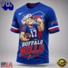 Buffalo Bills NFL Popeye Bold Cartoon Athletes 3D T Shirt, NFL Trending Shirt