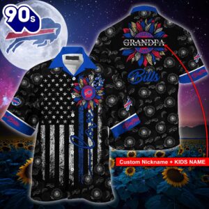 Buffalo Bills NFL-Hawaii Shirt Sunflower…