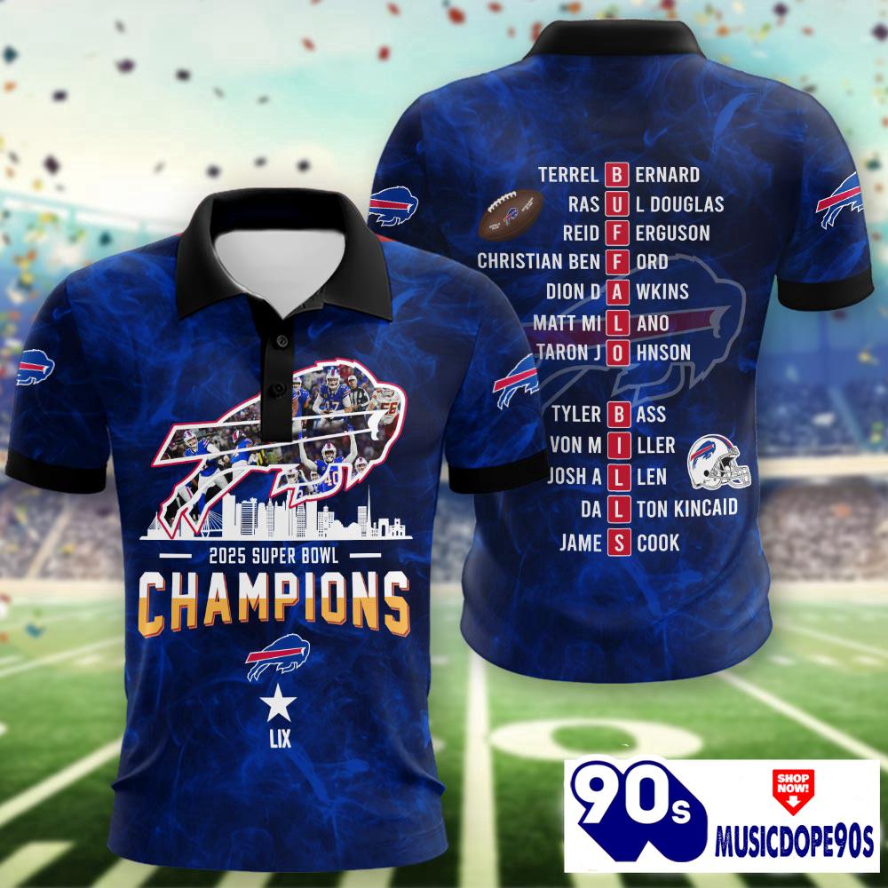 Buffalo Bills Super Bowl LIX Champions Normal Hoodie Buffalo Bills Super Bowl LIX Champions Normal Hoodie