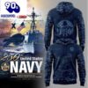 Buffalo Bills US Navy 250th Celebration Birthday Hoodie