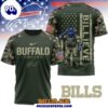 Buffalo Bills x BILLIEVE 2025 Camo 3D T-Shirt