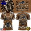 Buffalo Bills x Native American Heritage T Shirt, Sport Trend 3D Shirt