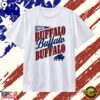 Buffalo Buffalo Buffalo Football NFL T Shirt, Viral 2D Graphic Tee