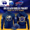 Buffalo Sabres Versus Buffalo Bills Night 2025 Celebration Hoodie