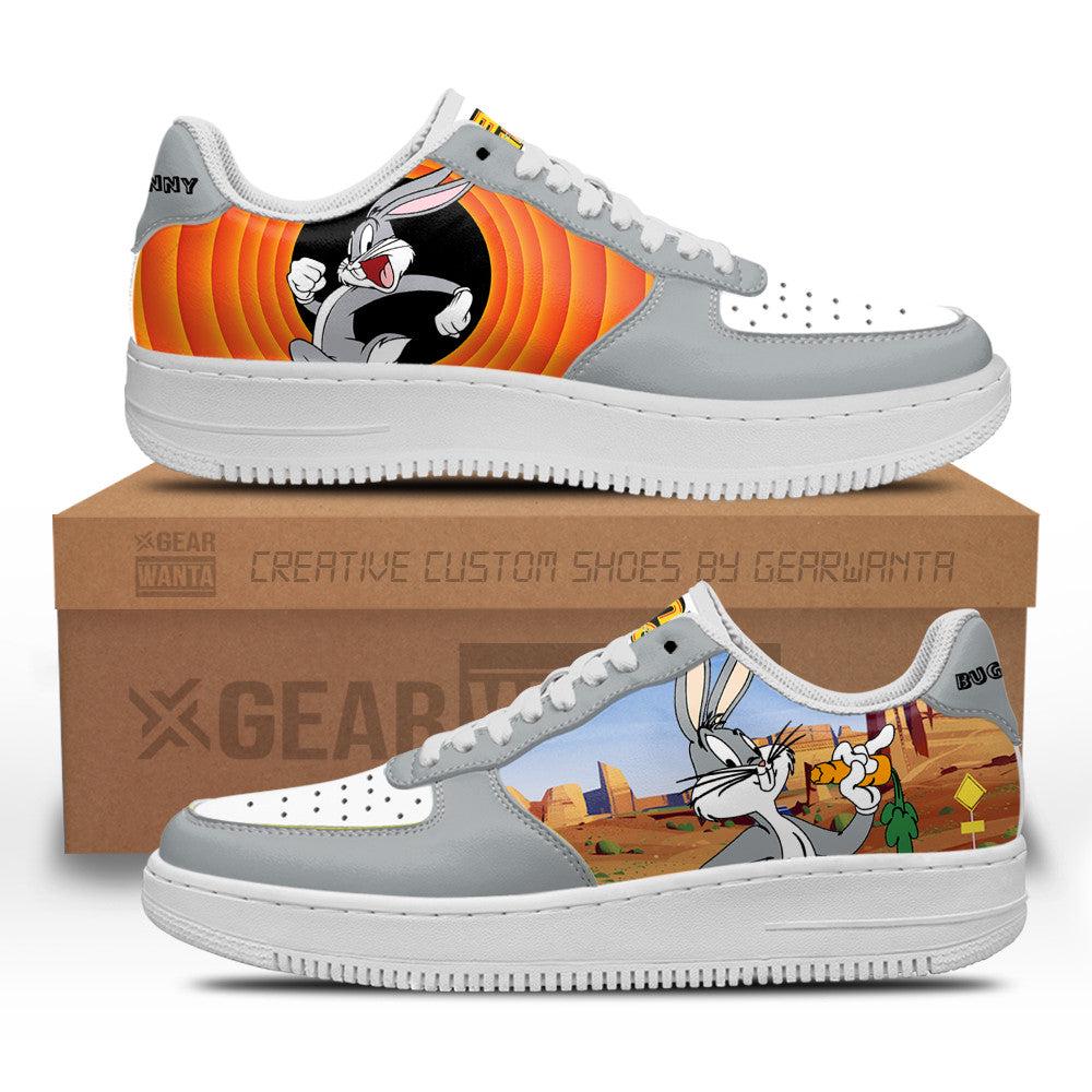 Bugs Bunny Air Sneakers Looney Tunes Custom Bugs Bunny Air Sneakers Looney Tunes Custom