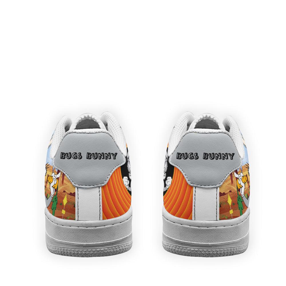 Bugs Bunny Air Sneakers Looney Tunes Custom Bugs Bunny Air Sneakers Looney Tunes Custom