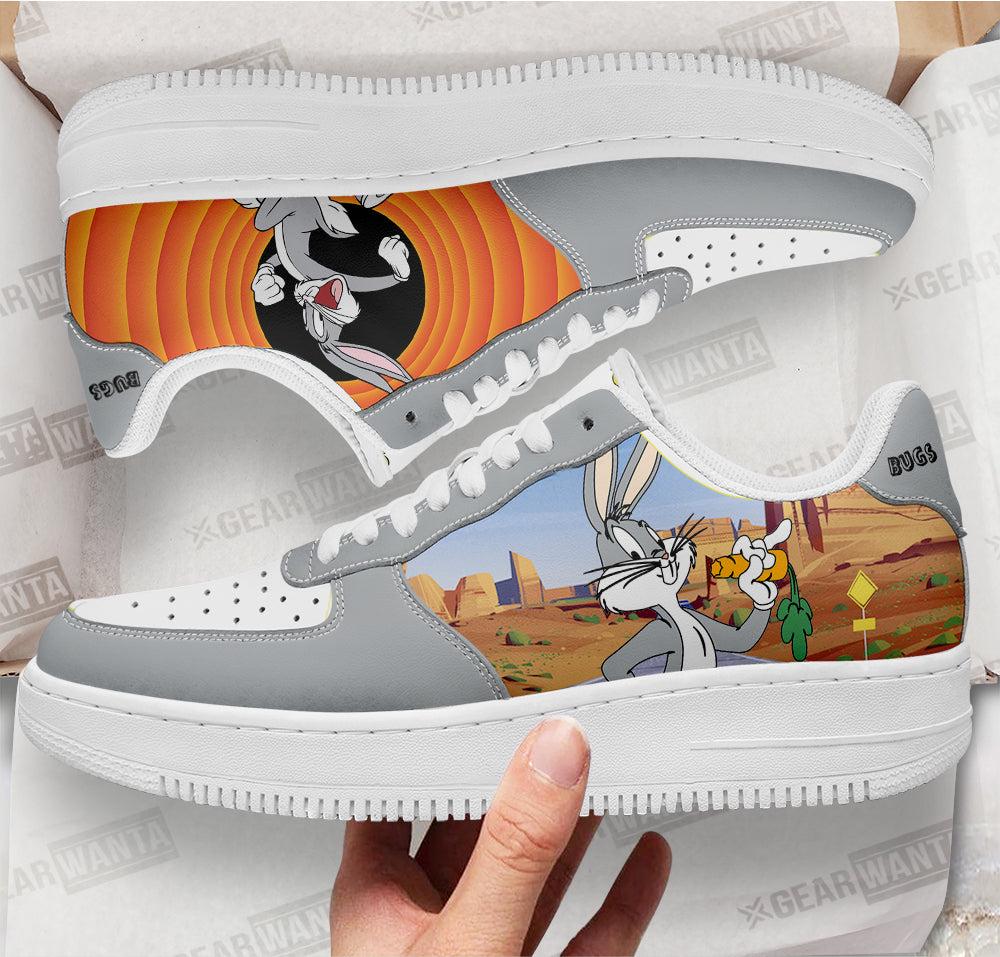 Bugs Bunny Air Sneakers Looney Tunes Custom Bugs Bunny Air Sneakers Looney Tunes Custom