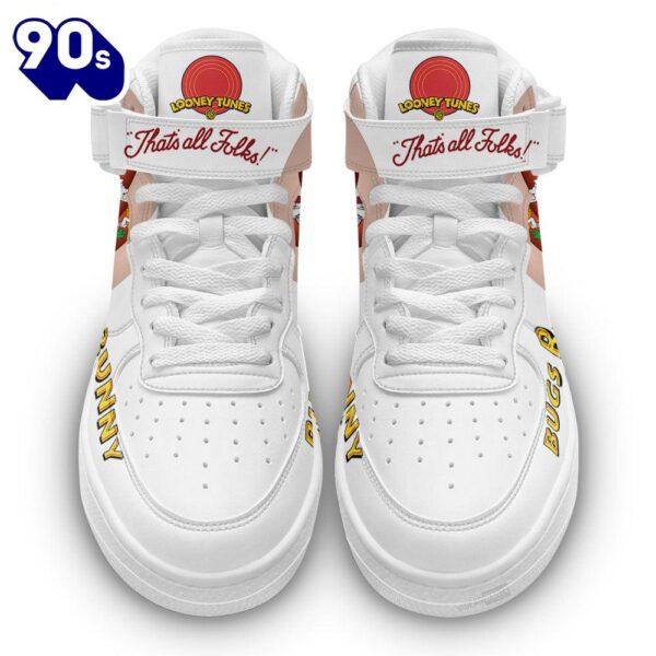 Bugs Bunny High Top Air Force Shoes Custom Looney Tunes Sneakers