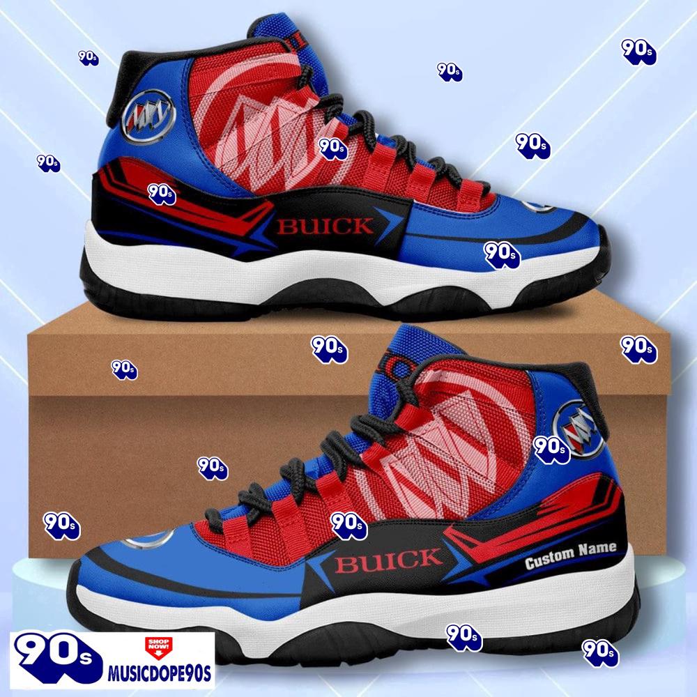 Buick Custom Name Air Jordan 11 Sneakers Vintage Shoes Buick Custom Name Air Jordan 11 Sneakers Vintage Shoes