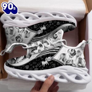 Bulldog Max Soul Shoes For Men Women Dog Shoes Running For Lover Dogs