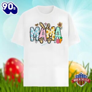 Bunny Mama Flowers Easter Day…