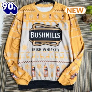 Bushmills Irish Whiskey Snowflakes Xmas…