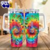 Christian Butterfly Tie Dye Customized Stanley Tumbler 40oz