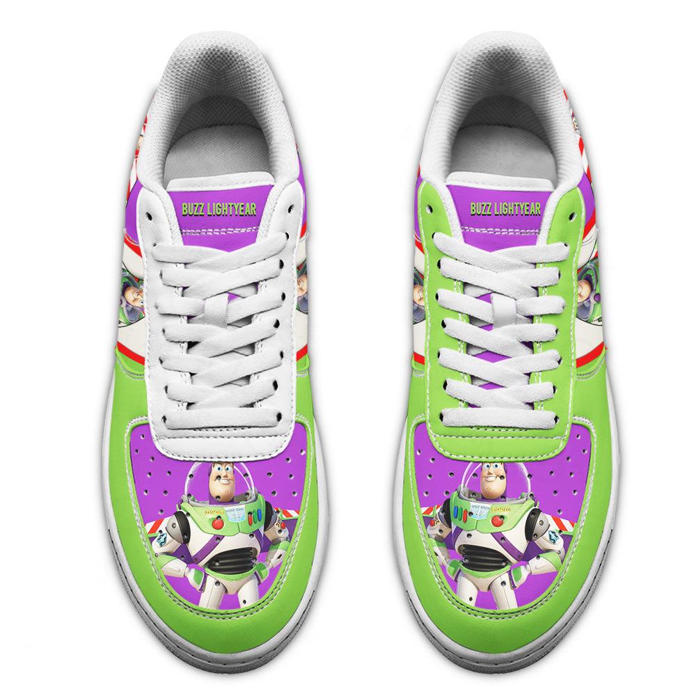 Buzz Lightyear Toy Story Air Sneakers Custom Cartoon Shoes Buzz Lightyear Toy Story Air Sneakers Custom Cartoon Shoes