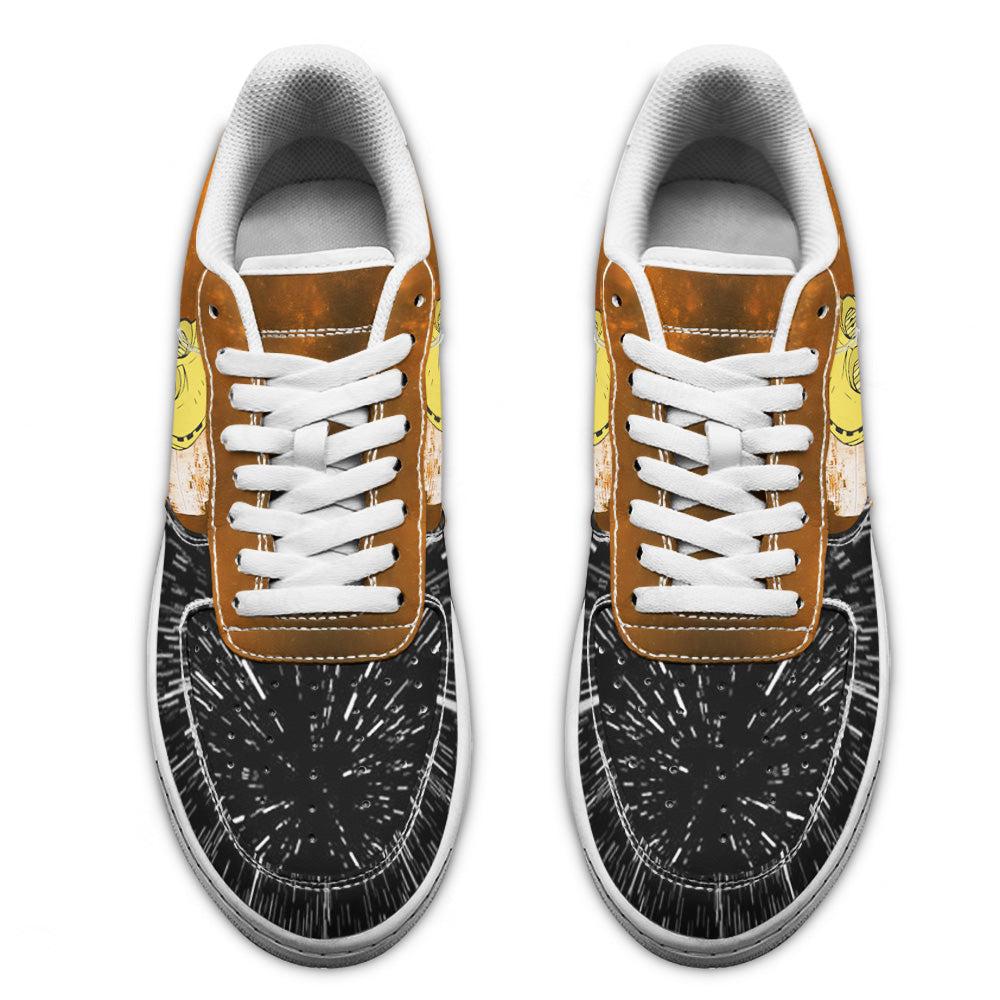 C-3PO Air Sneakers Custom Star Wars Shoes C-3PO Air Sneakers Custom Star Wars Shoes