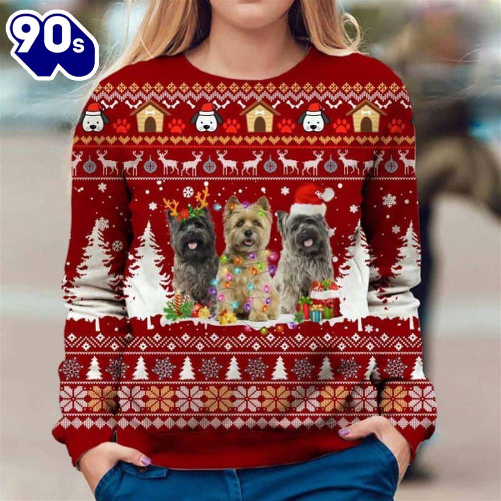 Cairn Terrier Ugly Premium Sweater Cairn Terrier Ugly Premium Sweater