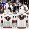 Calgary Hitmen 2026 Premium White Limited Edition Hoodie