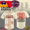 Calvin Harris North America Tour 2027 White Baseball Jersey, Music Fan Baseball Jersey