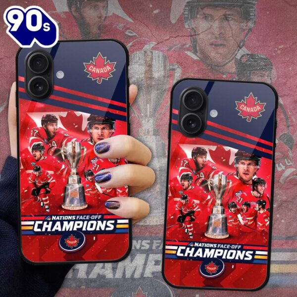 Canada 2025 4 Nations Face-Off Phone Case New 3D