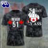 Canada 3D Apparel Gift For Fans Rock Music 3D Shirt