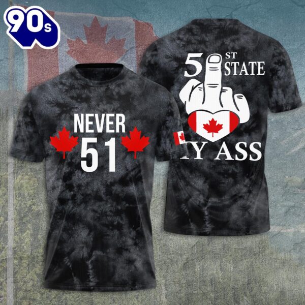 Canada 3D Apparel Gift For Fans Rock Music 3D Shirt