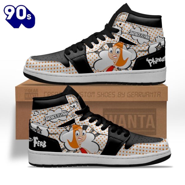 Candace Flynn Sneakers Custom Phineas and Ferb Shoes
