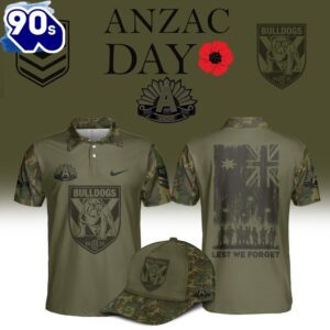 Canterbury Bulldogs NRL Anzac Day…