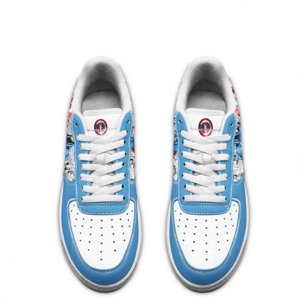 Captain America Air Sneakers Custom Comic Shoes