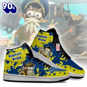 Captain Craig Splatoon J1 Shoes Custom For Fans