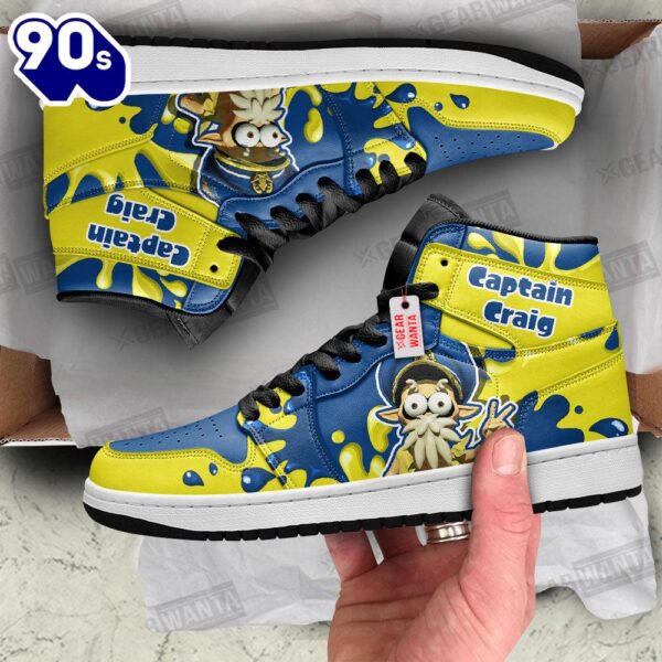 Captain Craig Splatoon J1 Shoes Custom For Fans