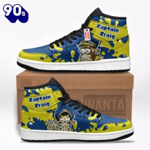 Captain Craig Splatoon J1 Shoes Custom For Fans